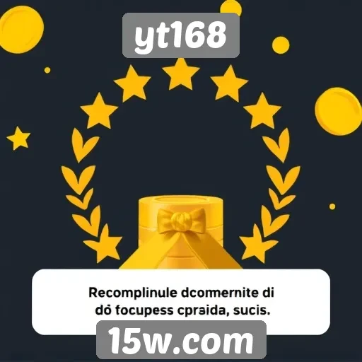 Funcionamento do sistema de recompensas do yt168