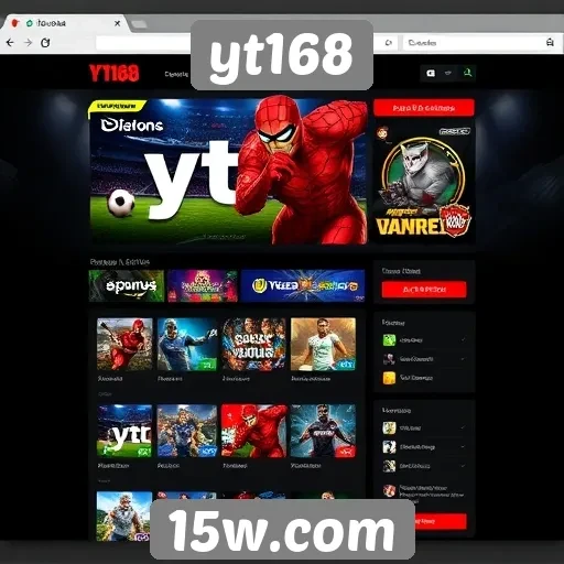 experiência de usuário no site yt168 é destacada