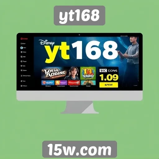 análise da interface do site yt168