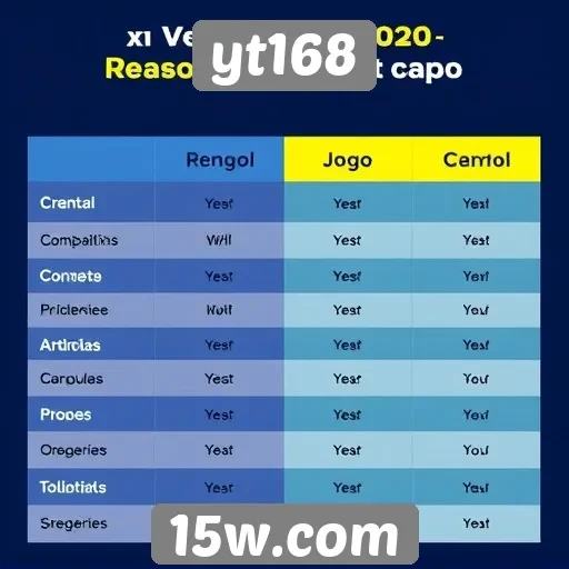 comparação de yt168 com outras plataformas de jogos